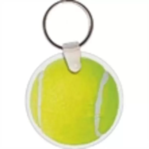 Tennis ball shaped key