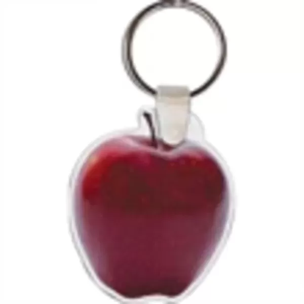 Apple-shaped key tag, 1.7