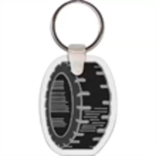 Tire-shaped key tag, 1.62