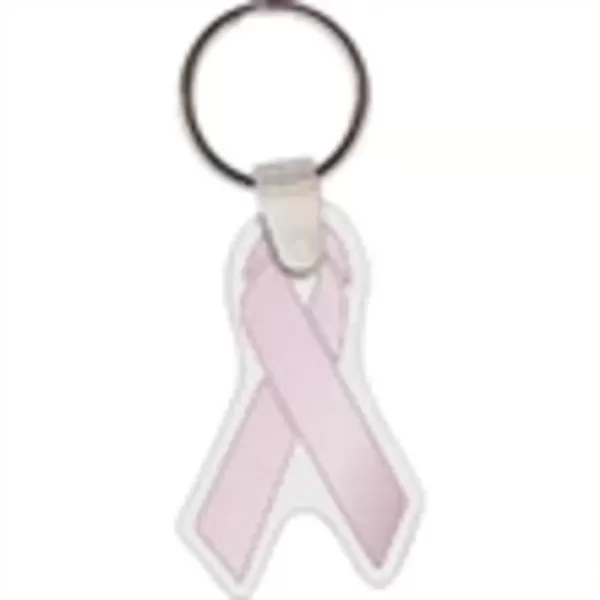 Ribbon shape key tag.