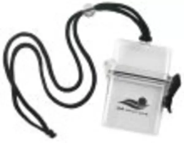 Water-resistant multi-card badge holder