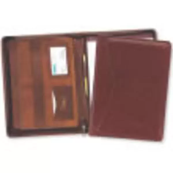 Supple leather portfolio with