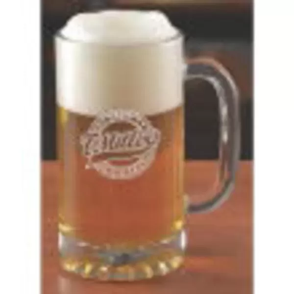 16 oz. glass tankard