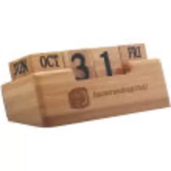 Bamboo Perpetual Calendar. 