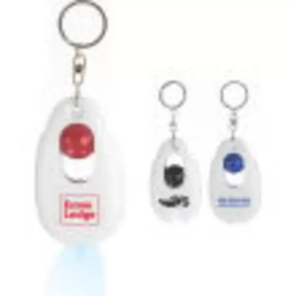 Key chain with stress