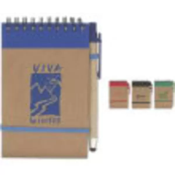 Colorful Recycled Jotter w/