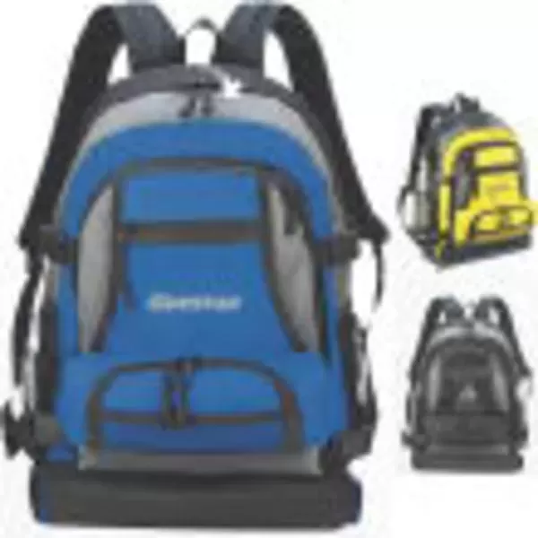 Backpack, 600 denier polyester