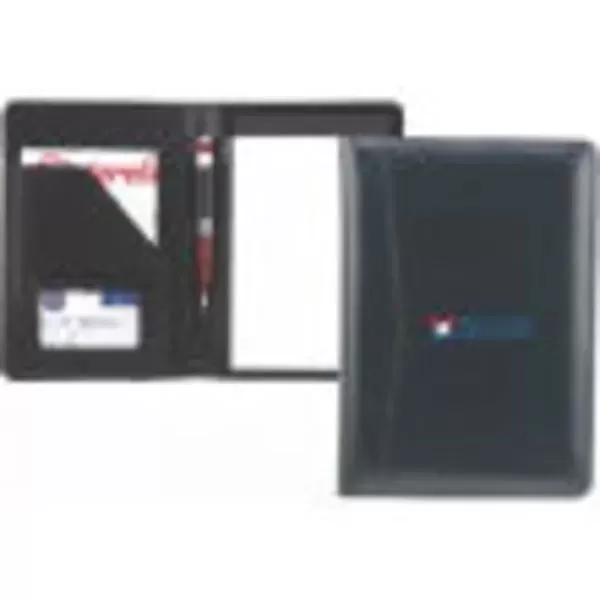 Simulated leather junior padfolio