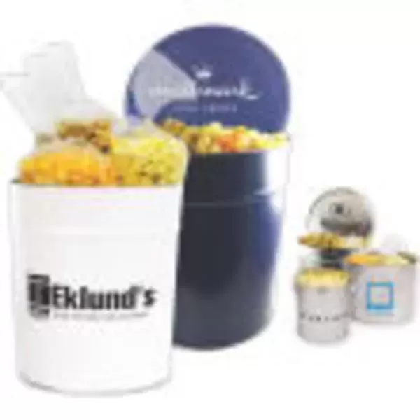 Popcorn Tin with Trio