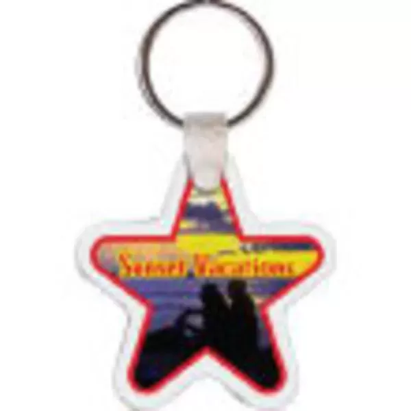 Star Key Tags. 