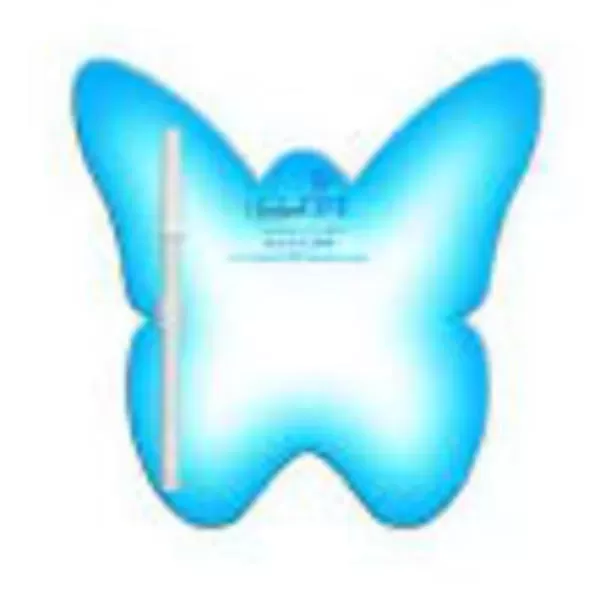 Butterfly shaped dry erase