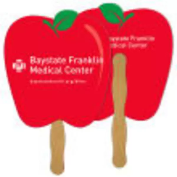 Apple Fruit Hand Fan