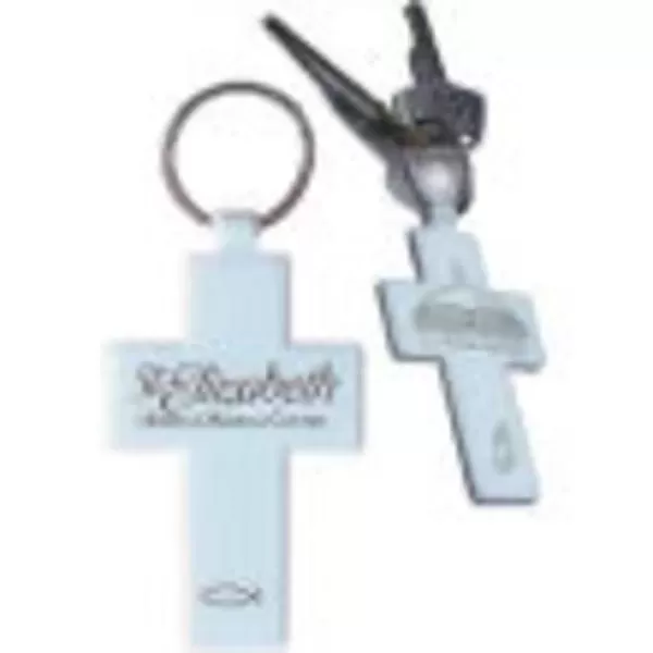 White cross shape key