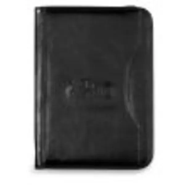 Smooth, vegan leather padfolio