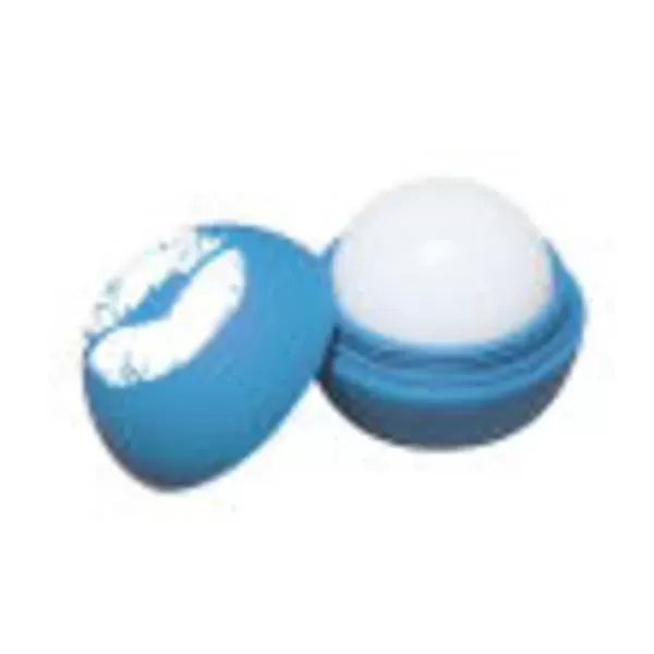 Round scented lip balm