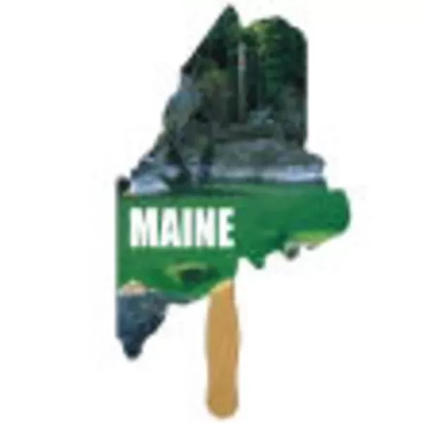 Maine State bear shaped