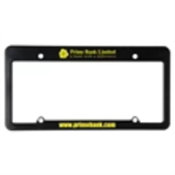 License plate frame. 4