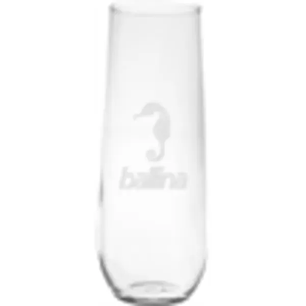 8.5 oz. stemless flute