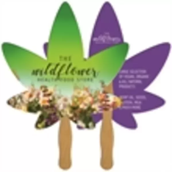 Cannabis Hand Fan Full