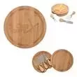 Three-piece cheese server kit