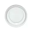 White domed lid for