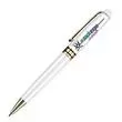 Retractable ballpoint plastic pen