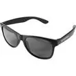 Lightweight matte black sunglasses