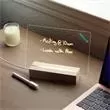 Glow desktop memo board