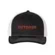 Snapback trucker hat with