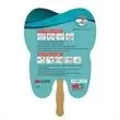 Tooth Hand Fan Full