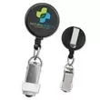 Retractable custom badge reel