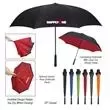 Black manual open umbrella