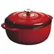 6 quart capacity enameled