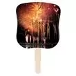 Stock Design Hand Fan-Fireworks