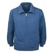 Men's 1/4 zip jacket.