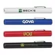 Disposable penlight flashlight that