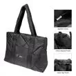 Puffer tote bag with