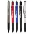 Aluminum pen with stylus,