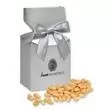 Metallic silver gift box