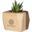 The geometric wooden planter