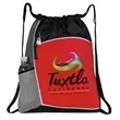 Drawstring duffle made of