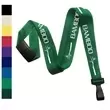 Sustainable custom silkscreen lanyards