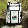 A backpack cooler made