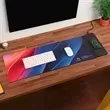 A desk mat with