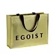 Gold Metallic Laminated Tote