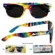 Tie-dye Malibu sunglasses for