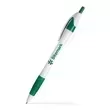 White retractable ballpoint pen