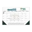 12-month desk calendar with