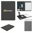 Polyester heather padfolio with