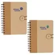 Two-tone Kraft paper notebook